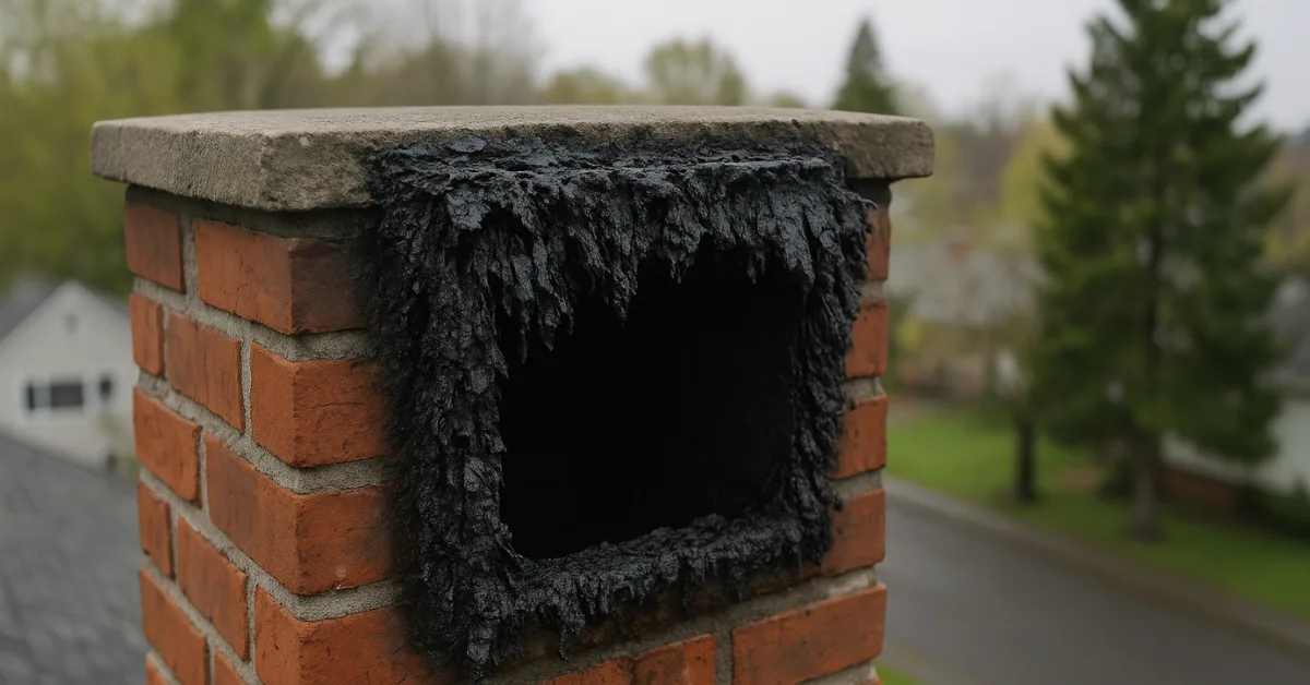 Why Creosote Is Dangerous for Your Portland Chimney (and How to Control It) 1 MetroChimneyPDX Why Creosote Is Dangerous for Your Portland Chimney (and How to Control It)
